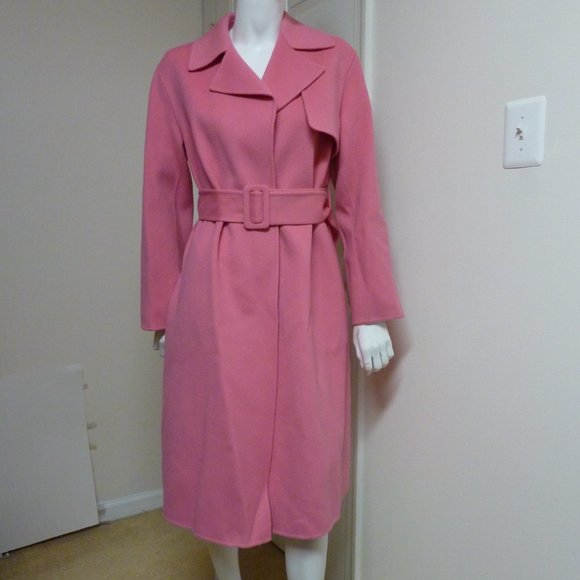 Theory Wrap Trench Coat in Double-Face Wool-Cashmere - Picture 6 of 9